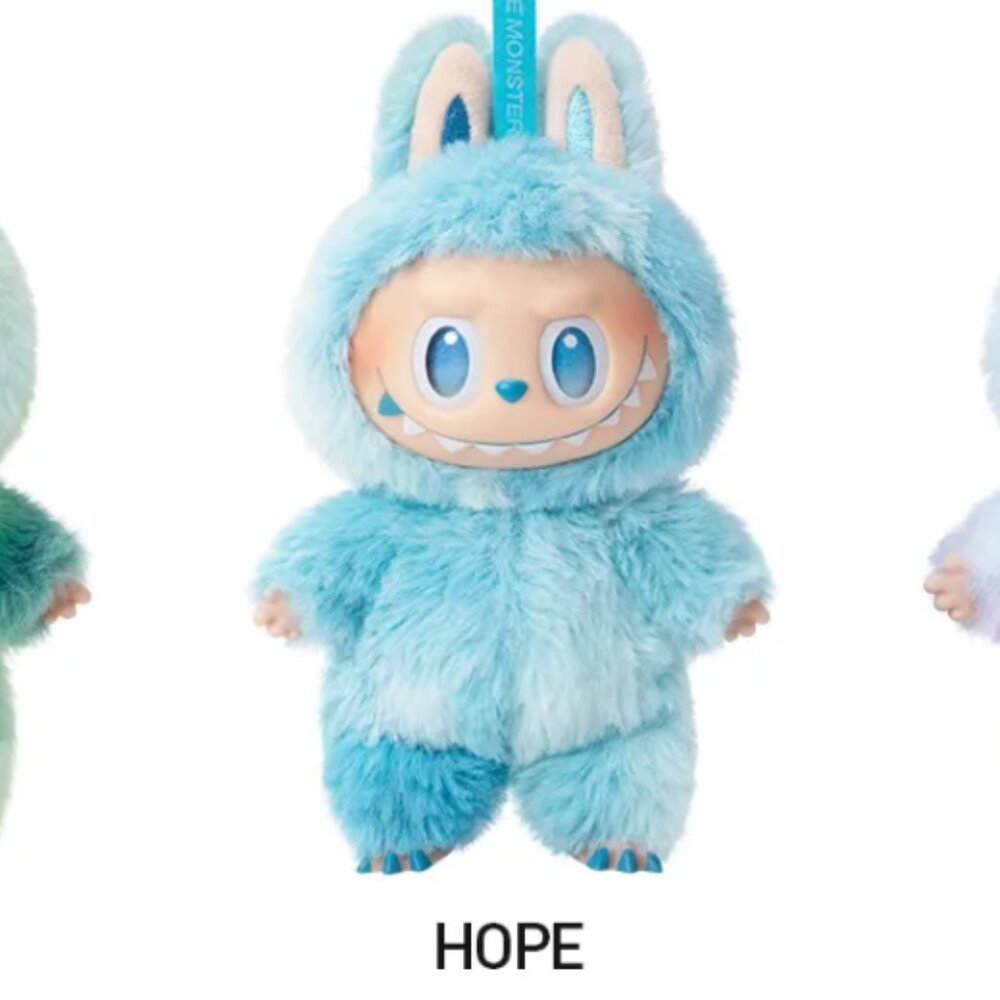 Hope monster keychain lafufu labubu big into energy